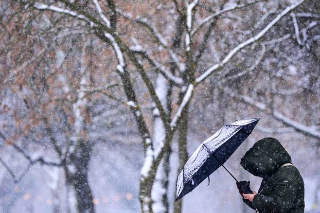 Zagreb: Zimska idila na Bundeku