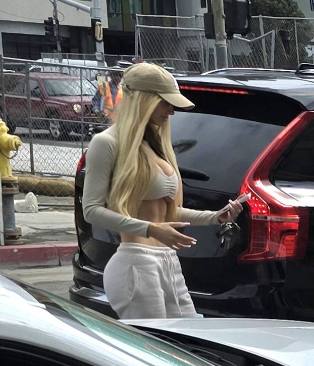 EXCLUSIVE: Bri Stern Spotted For The First Time After Accusing Andrew Tate Of Abuse In Los Angeles - 27 Mar 2025