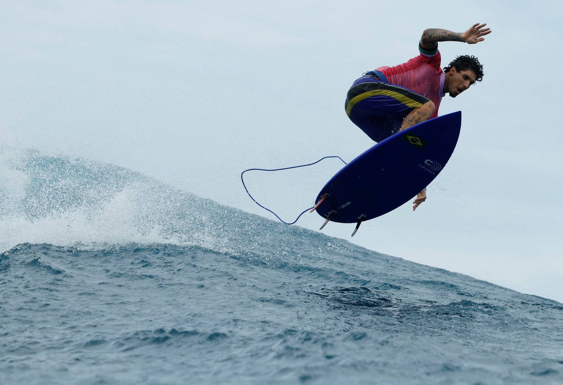 Surfing - Men's Round 3 - Heat 5