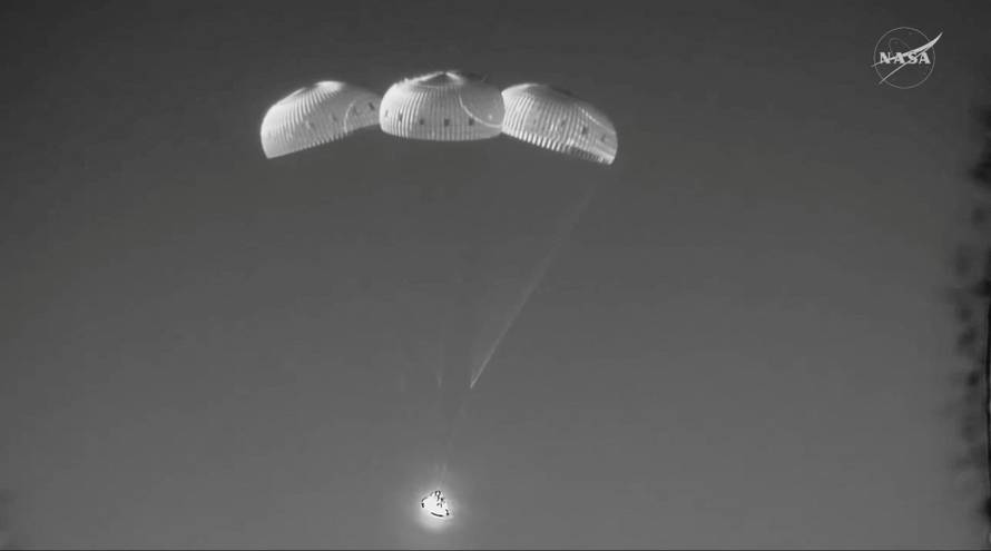 Artemis II crew returns to Earth