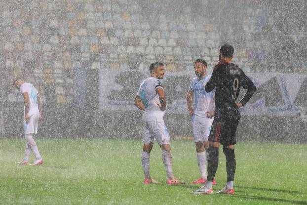 Utakmica između Rijeke i Sparte Prag u Konferencijskoj ligi prekinuta zbog kiše