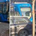 Dvoje ljudi ozlijeđeno u Zagrebu u sudaru automobila i tramvaja