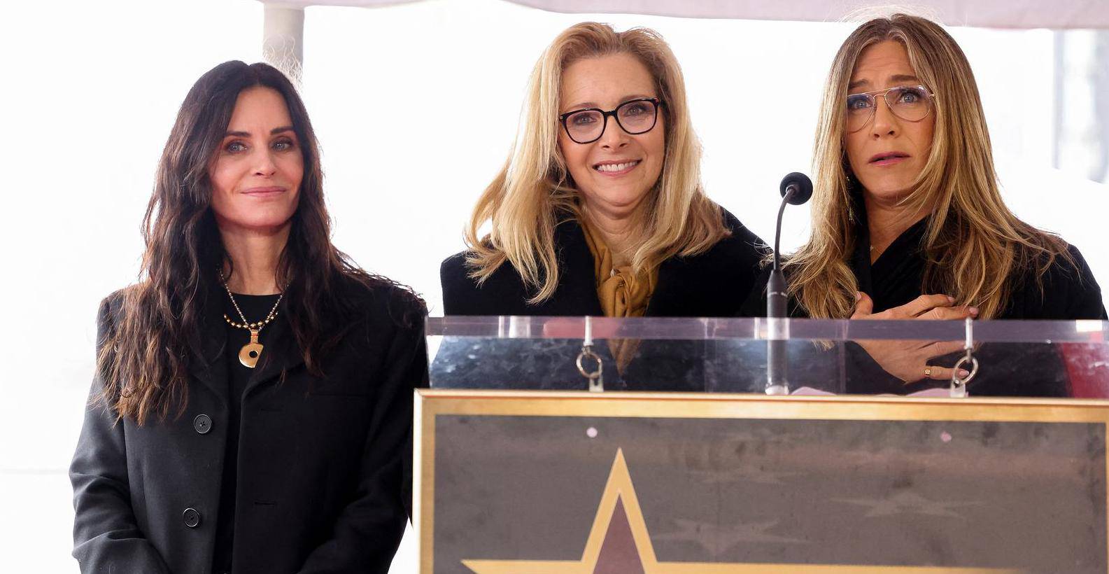 Actor Courteney Cox unveils her star on the Hollywood Walk of Fame in Los Angeles