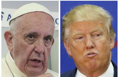 Papa: 'Trump nije kršćanin'; Trump: 'Ta izjava je sramotna'