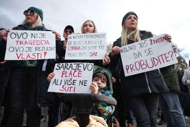 Sarajevo: Prosvjed nakon stravične tramvajske nesreće, građani traže odgovornost nadležnih
