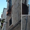 U povijesnoj jezgri Dubrovnika buknuo požar na objektu