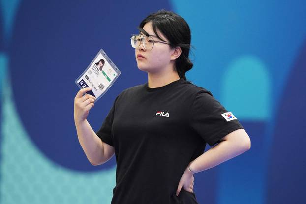 Shooting - 10m Air Pistol Mixed Team Bronze Medal