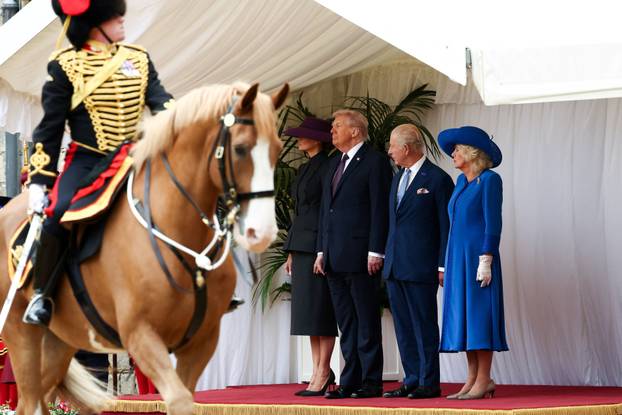 U.S. President Trump's state visit to Britain