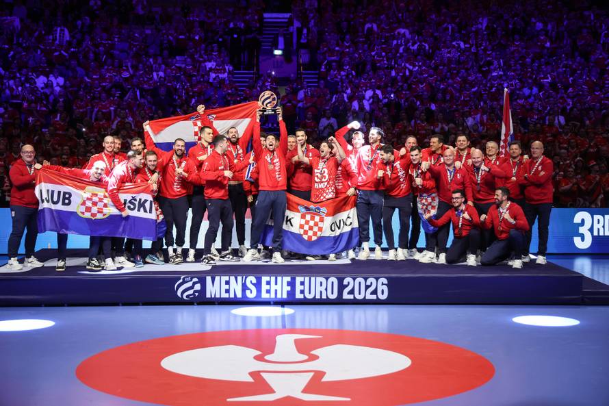 Dodjela medalja hrvatskoj rukometnoj reprezentaciji