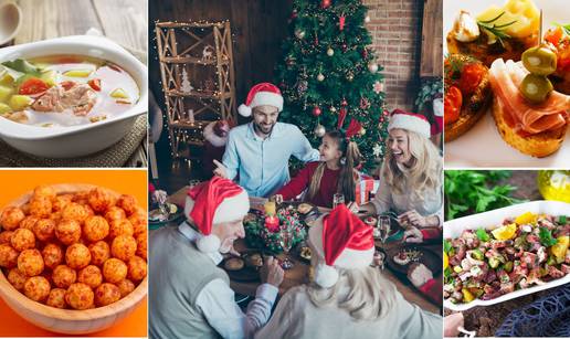 Fantastična božićna predjela i salate: Za tulum ponudite slane fritule, a prije ručka bistru riblju juhu