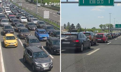 FOTO Velike gužve na Lučkom, na granicama se čeka satima, kod Karlovca kolona od 8 km!