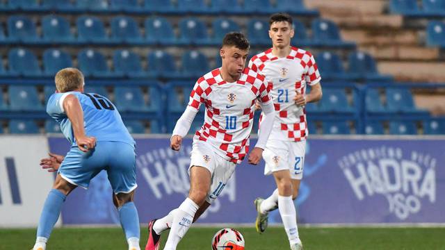 Varaždin: Prijateljska utakmica U-21 reprezentacija, Hrvatska - Izrael