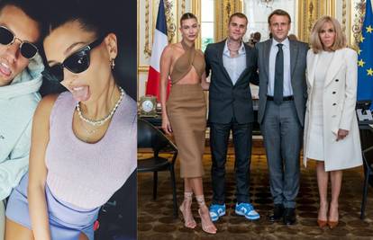Justin i Hailey Bieber posjetili su francuskog predsjednika, fanovi ih napali zbog 'outfita'