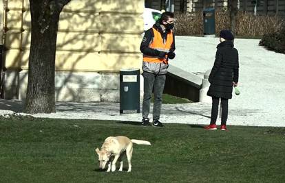 Glumio Covid redara u Zagrebu: 'Gospođo, zašto vaš pas nema masku? Napisat ću vam kaznu'