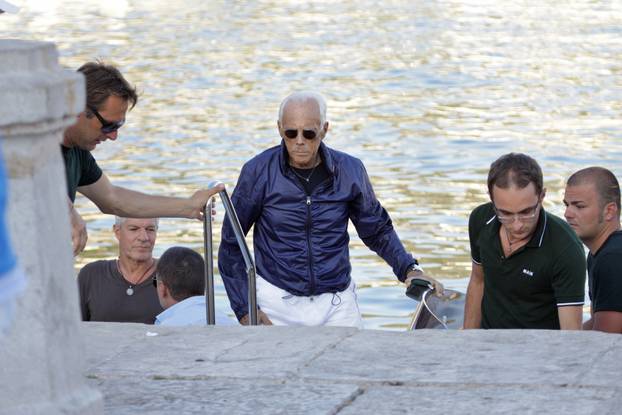 Dubrovnik: Giorgio Armani uživao je u šetnji Stradunom