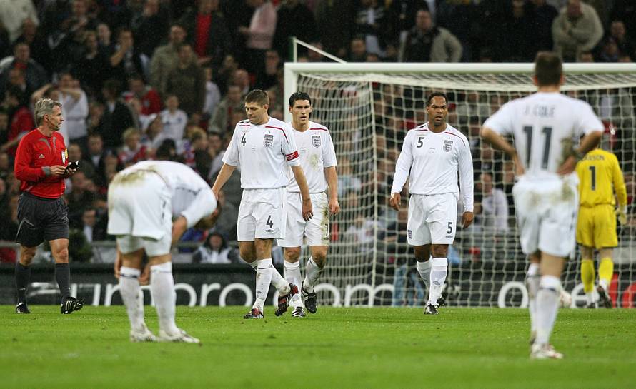 Soccer - UEFA European Championship 2008 Qualifying - Group E - England v Croatia - Wembley Stadium