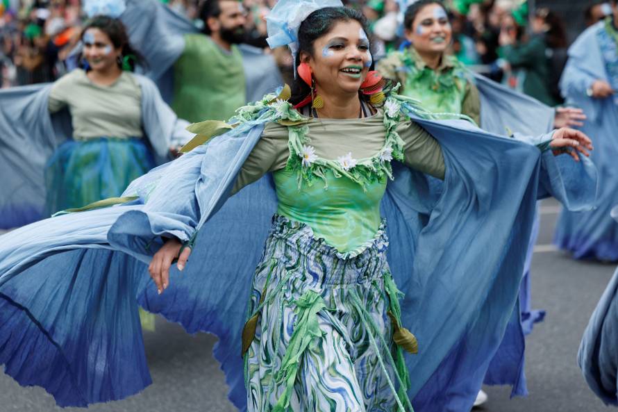 St. Patrick's Day parade in Dublin