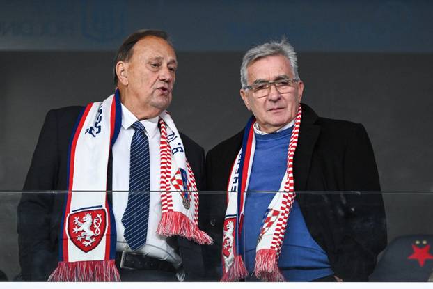 Prag: VIP tribina tijekom susreta Češke i Hrvatske u kvalifikacijama za FIFA Svjetsko prvenstvo