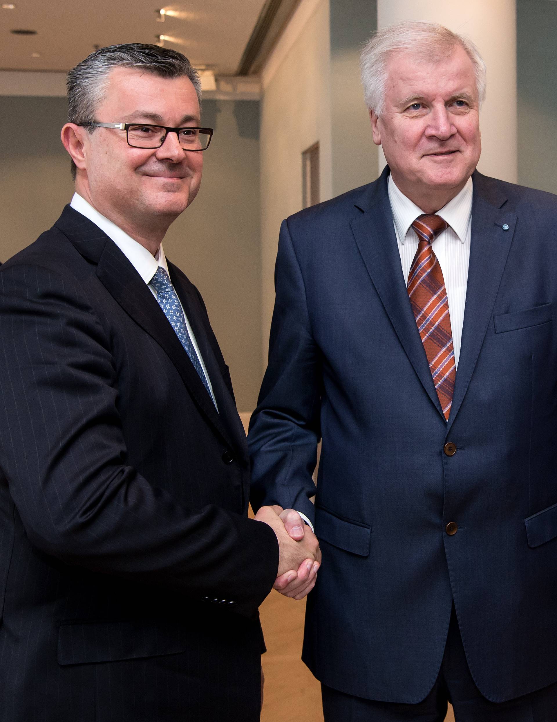 Croatian Prime Minister Oreskovic in Germany