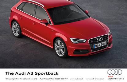 Audijev A3 Sportback raste u dužinu, ali izgubio je na kilaži