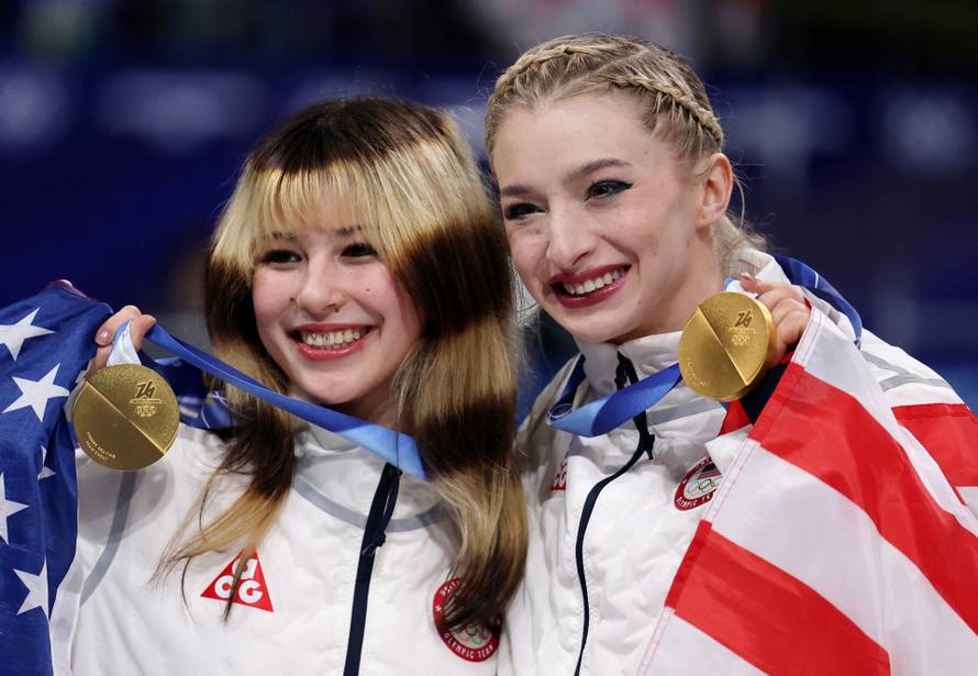 Figure Skating - Team Event - Victory Ceremony