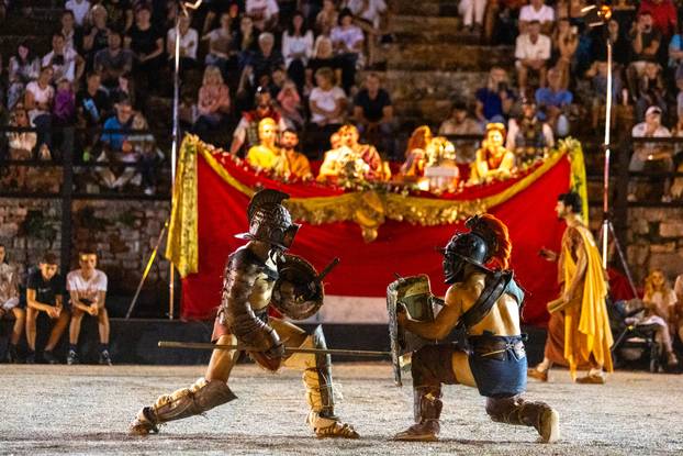 Borbe gladijatora u pulskoj Areni