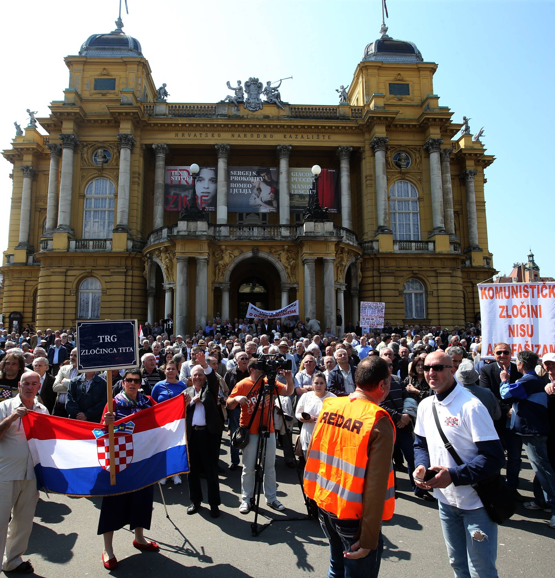 Već 10. put: 'Trg maršala Tita preimenujte u Kazališni trg'