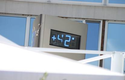 Ni njima nije lako: U centru Sarajeva izmjerili 42 stupnja