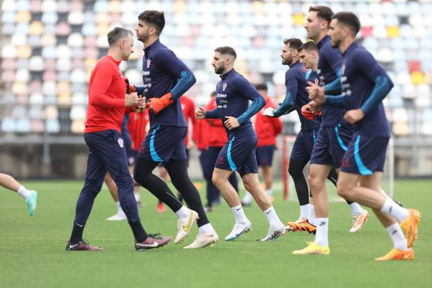 Trening Hrvatske nogometne reprezentacije
