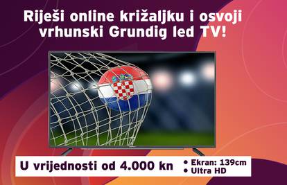Saznajte dobitnika vrhunskog Grundig TV-a vrijednog 4.000kn!