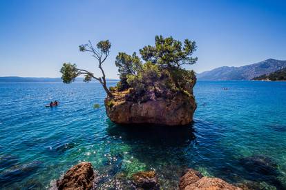 FOTO Brela: Plaža Punta Rata jedan je od simbola Hrvatske