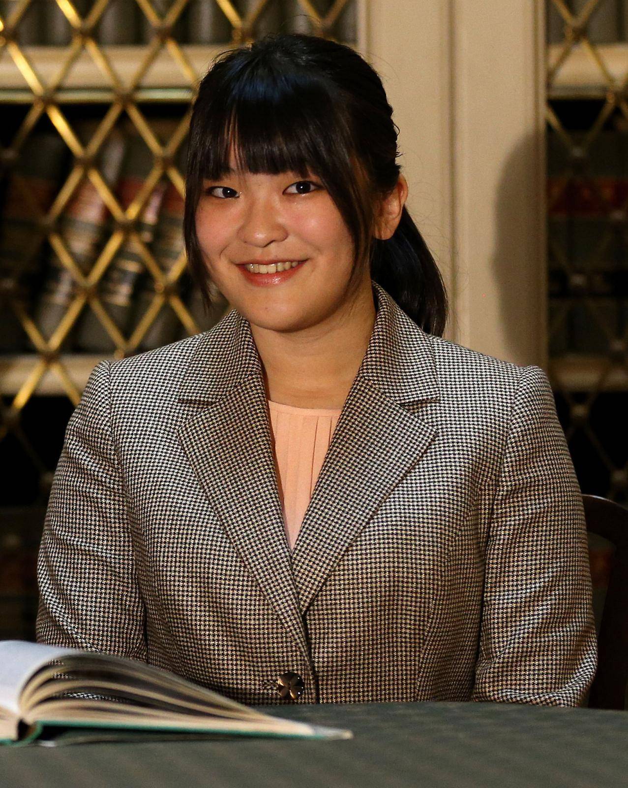 Princess Mako of Akishino visit to Edinburgh University