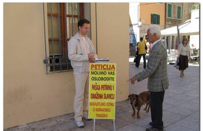 Šibenik: Građani skupljaju potpise za Slavicu i Petrinu