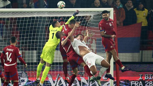 Nations League - Group Stage - Serbia v Denmark