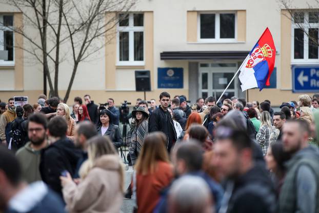 Studenti iz Banja Luke dali podršku kolegama iz Srbije