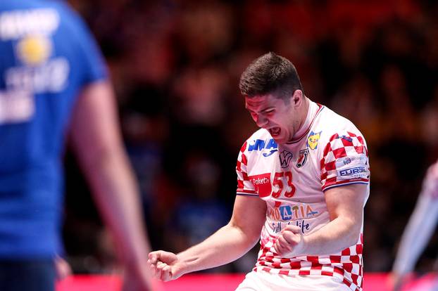 Norveška i Hrvatska u utakmici polufinala Europskog prvenstva u rukometu