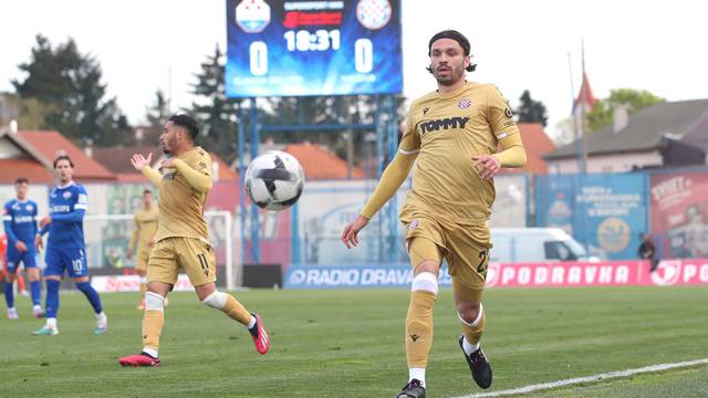 Slaven Belupo i Hajduk sastali se u polufinalu SuperSport Hrvatskog nogometnog kupa