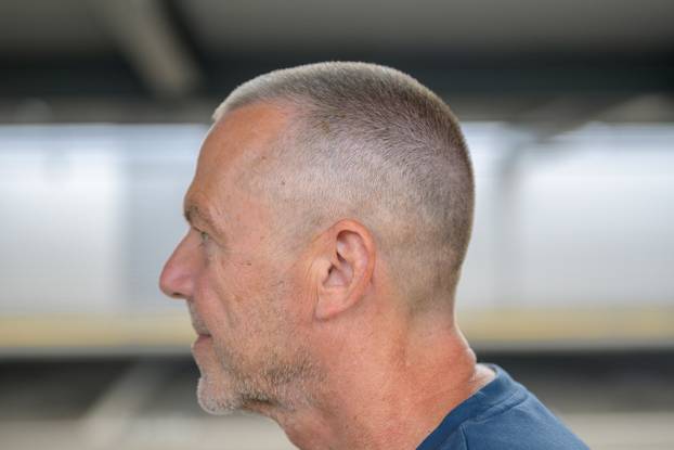 Side Profile Of Mature Man