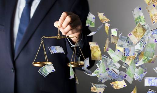 Za nagrade odvjetnicima država je isplatila 5.629.790 eura!