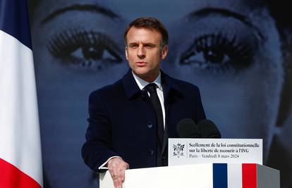 Macron: 'Pravo na pobačaj moraju imati sve žene na razini EU. Ovo je tek početak borbe'