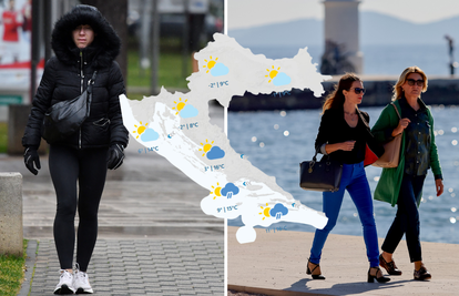 Promjenjiva nedjelja sprema nešto za svakoga: Sunce na sjeveru, a na obali kiša i jugo
