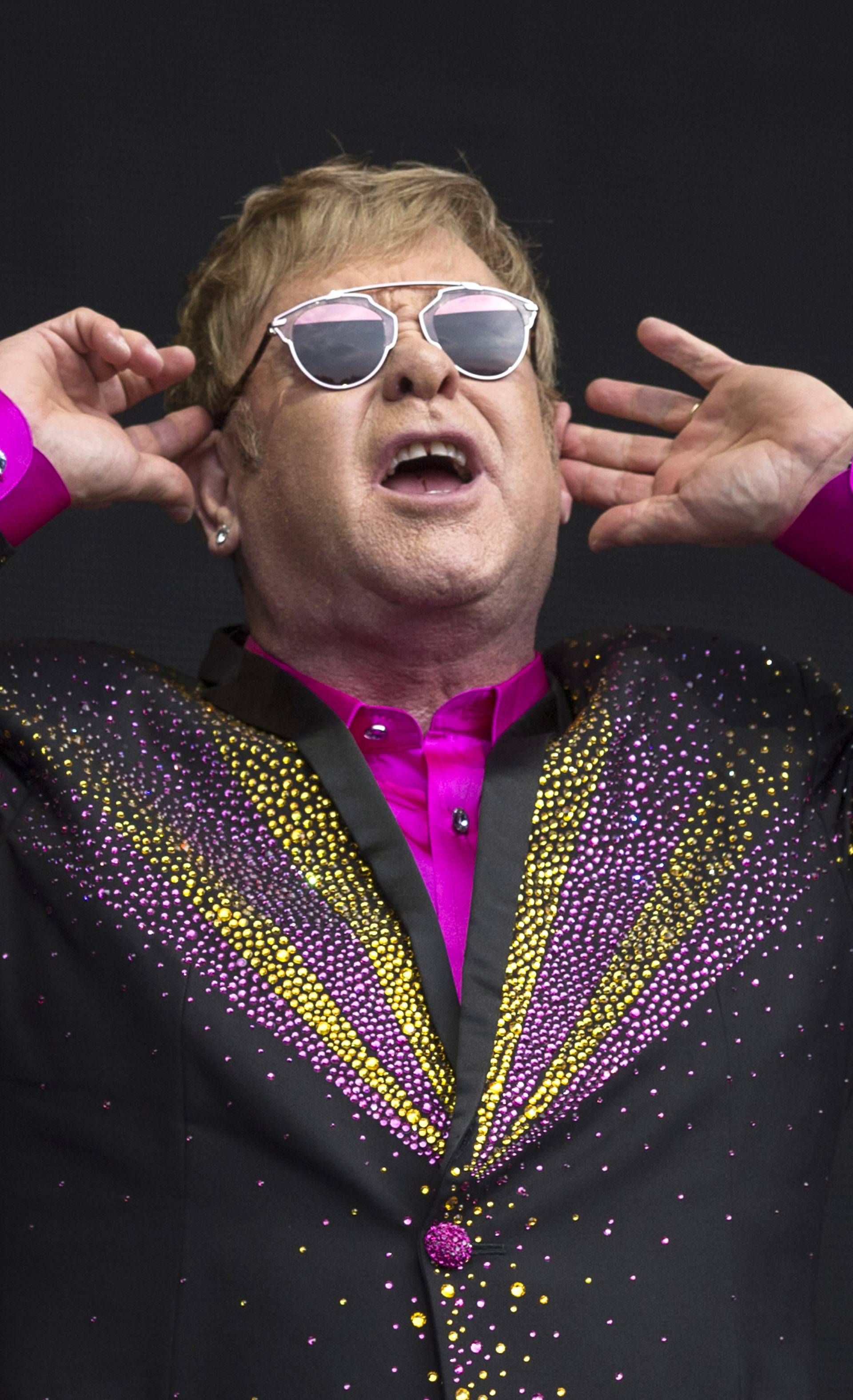 Elton John Performs In Erfurt