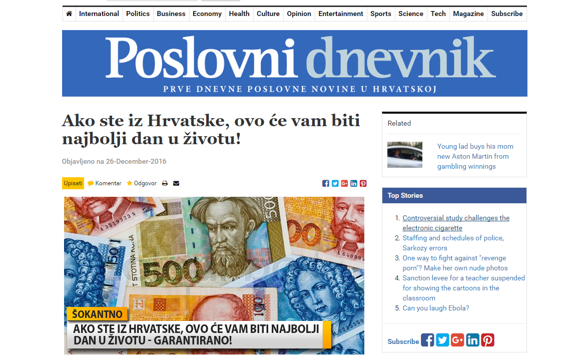 Online kasino u lažnoj priči koristi ime Styrijinih izdanja