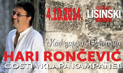 Hari Rončević 04. 10. 2014., KD Vatroslav Lisinski od 20 h