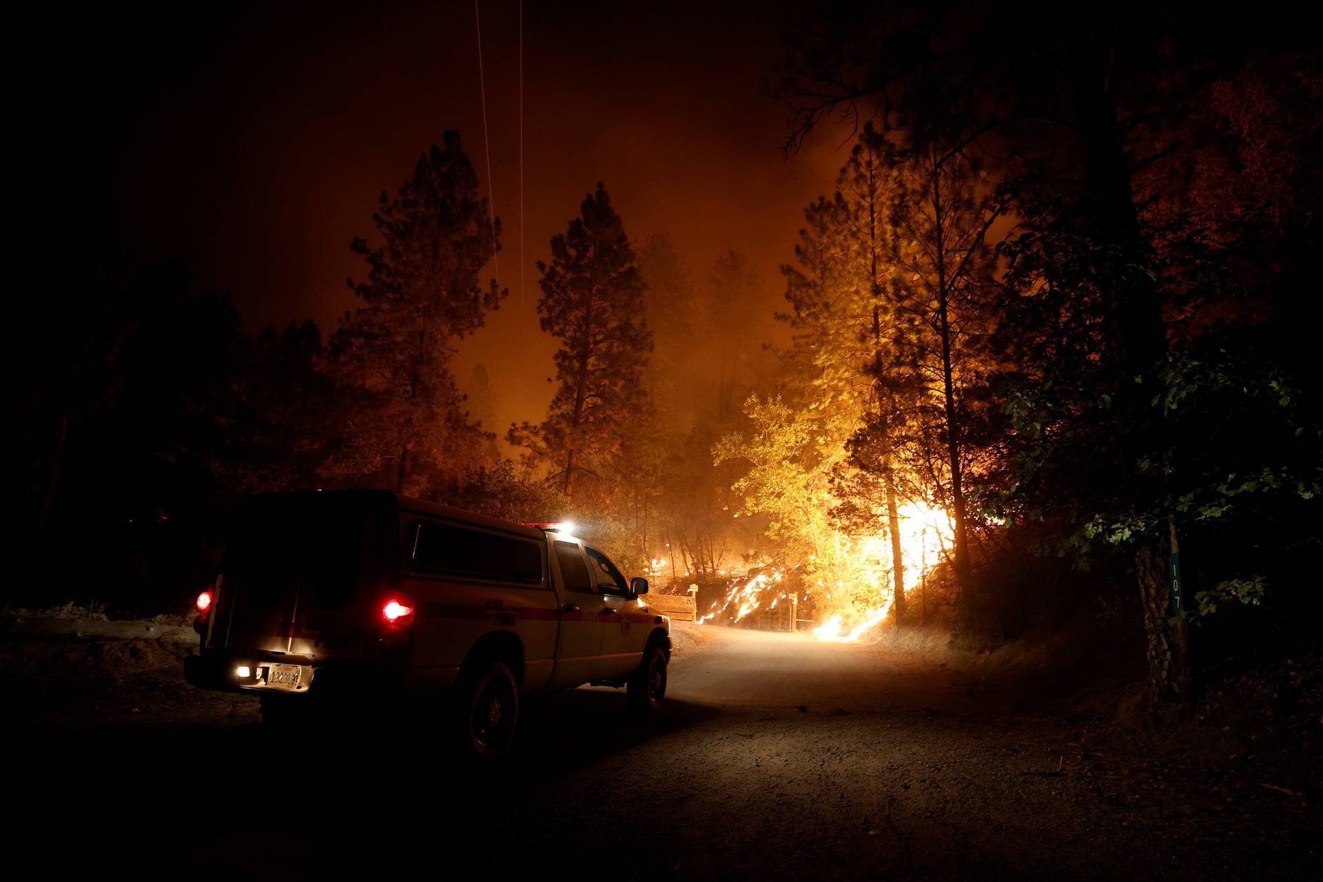 Wildfires rage across California