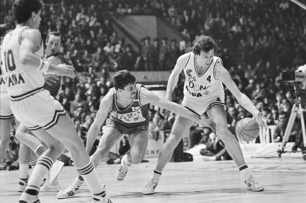 Povijesna utakmica kada je KK Zadar pobijedio KK Cibona u finalu Prvenstva Jugoslavije, 26.4.1986.