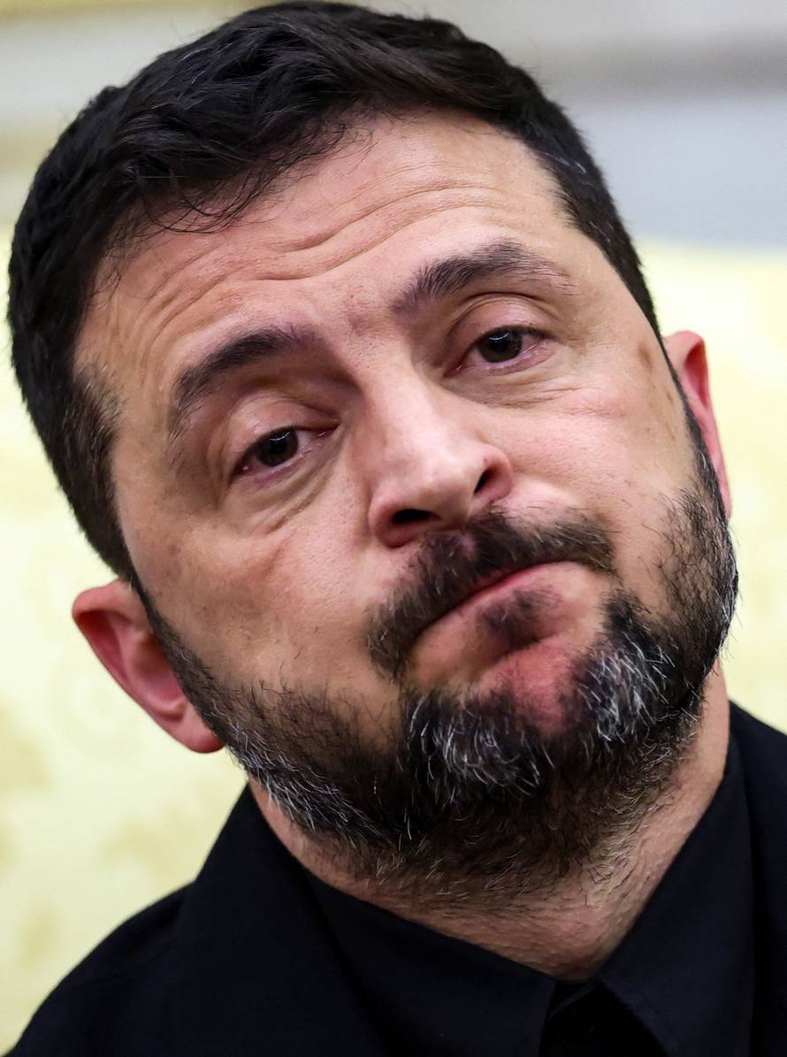 U.S. President Trump meets with Ukrainian President Zelenskiy and European leaders, in Washington, D.C.