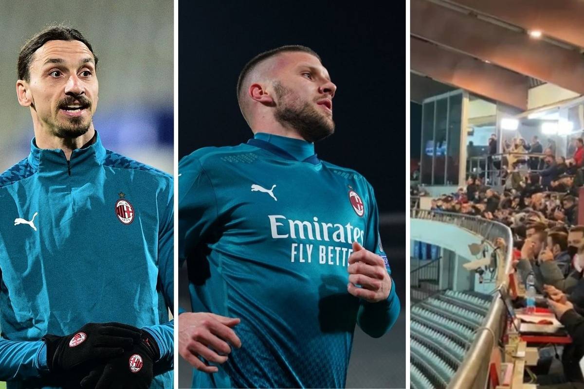 VIDEO Nema navijača Zvezde? Pogledajte krcatu ložu iz koje su vrijeđali Rebića i Ibrahimovića