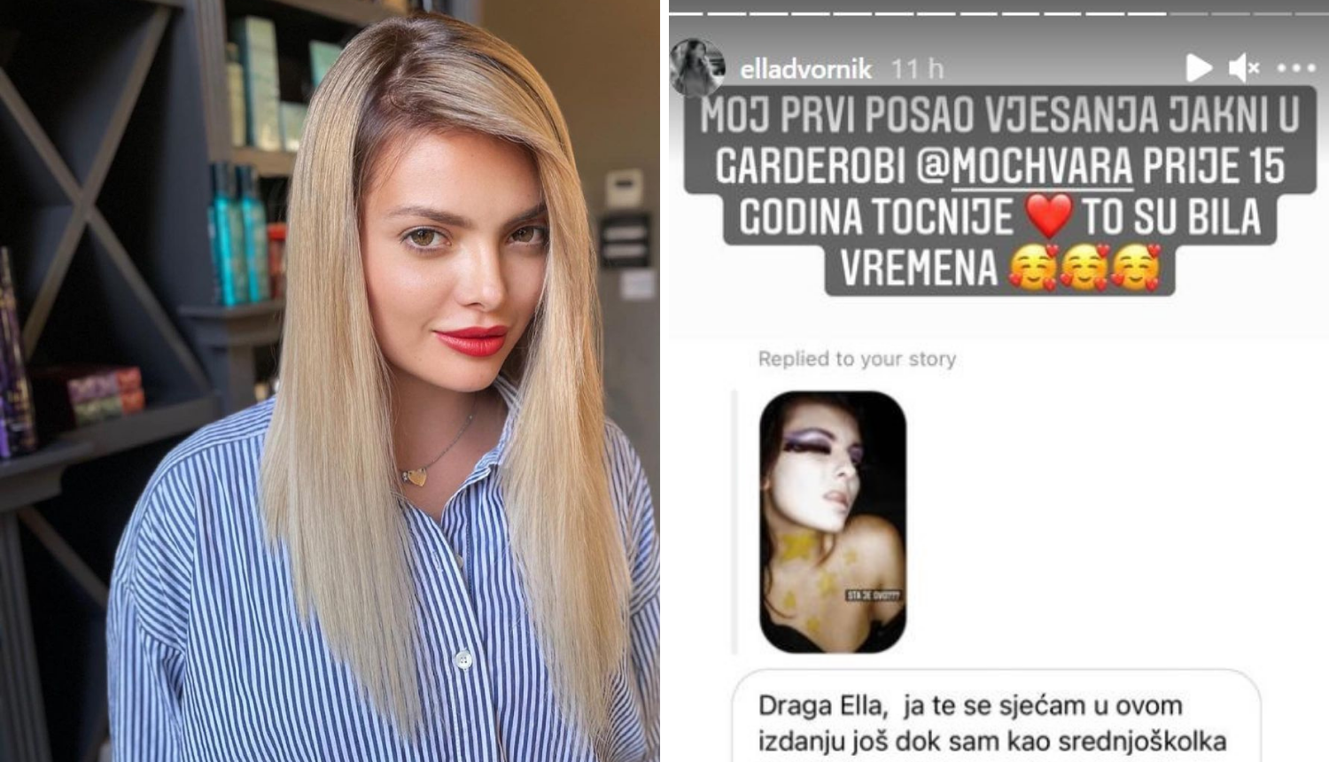 Ella Dvornik prisjetila se svog prvog posla: To su bila vremena