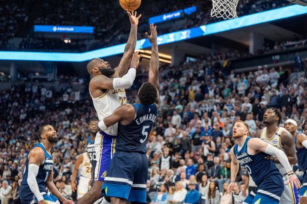 NBA: Playoffs-Los Angeles Lakers at Minnesota Timberwolves
